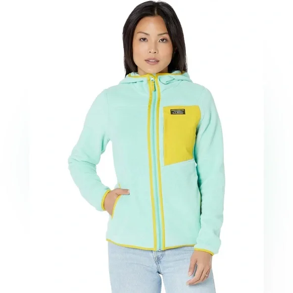 LL Bean Mountain Classic Fleece Hoodie - Picture 1 of 12